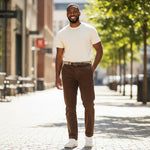 DG’s Drifter - Mens - Prestige “San Remo” Cord Trousers – Dark Brown - Wildvine Clothing, Spalding, Lincolnshire