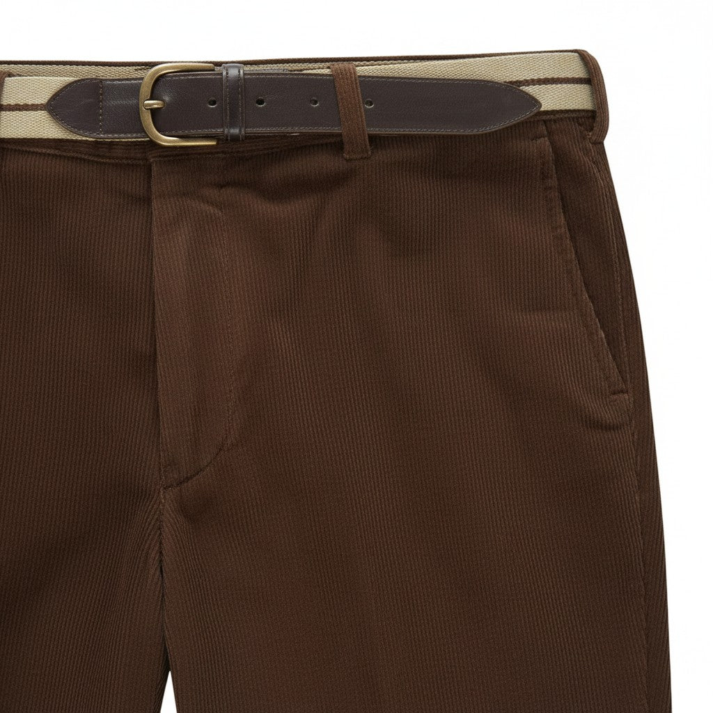 DG’s Drifter - Mens - Prestige “San Remo” Cord Trousers – Dark Brown - Wildvine Clothing, Spalding, Lincolnshire