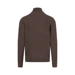 Fynch-Hatton - Mens Knitwear - Rollneck, Merino - Dark Chocolate 861 - Wildvine Clothing, Spalding, Lincolnshire