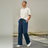 Alice Collins - Ladies Layla Trousers - Dark Denim - Wildvine Clothing, Spalding, Lincolnshire