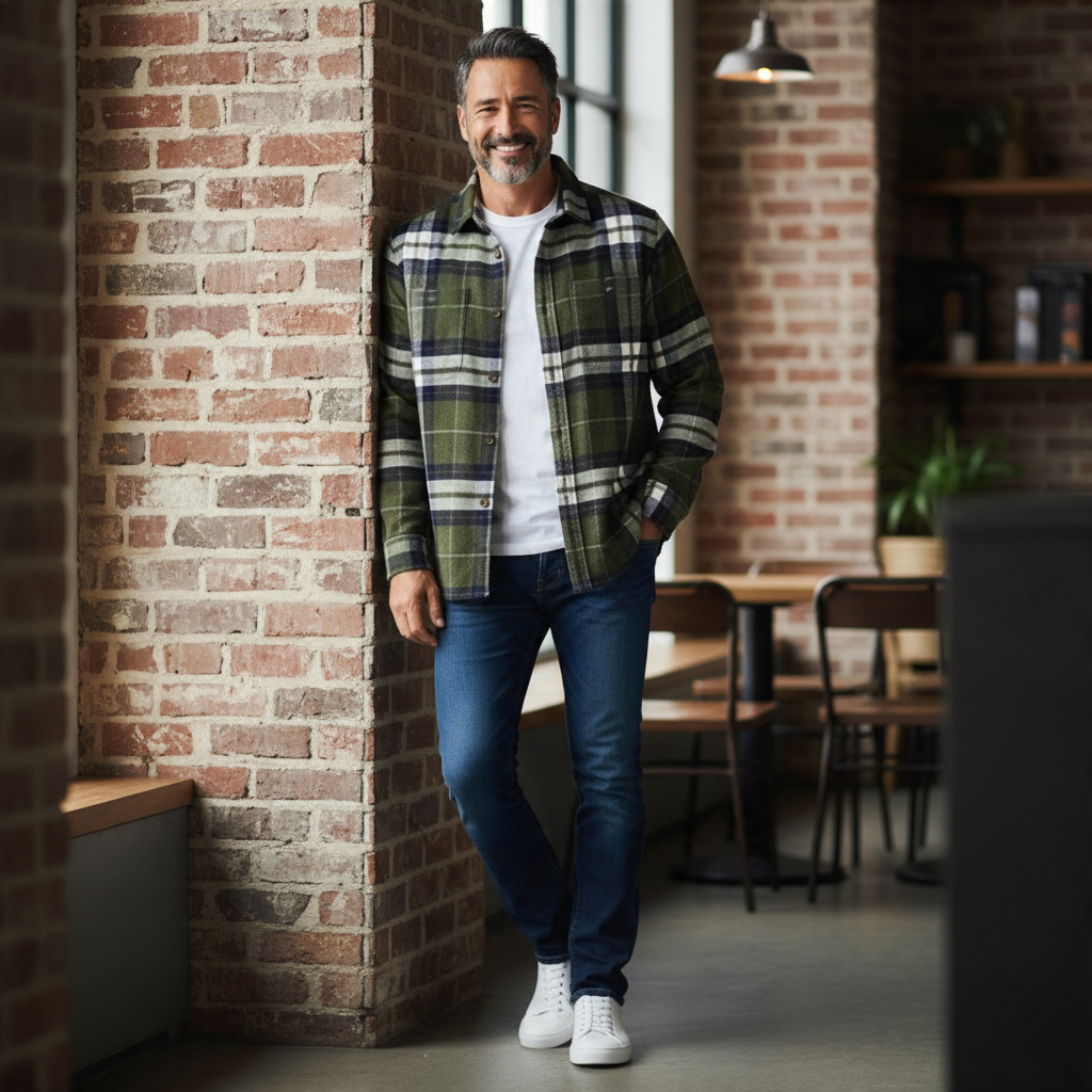 DG’s Drifter - Mens - Brando Overshirt – Dark Green - 114073-38 - Wildvine Clothing, Spalding, Lincolnshire