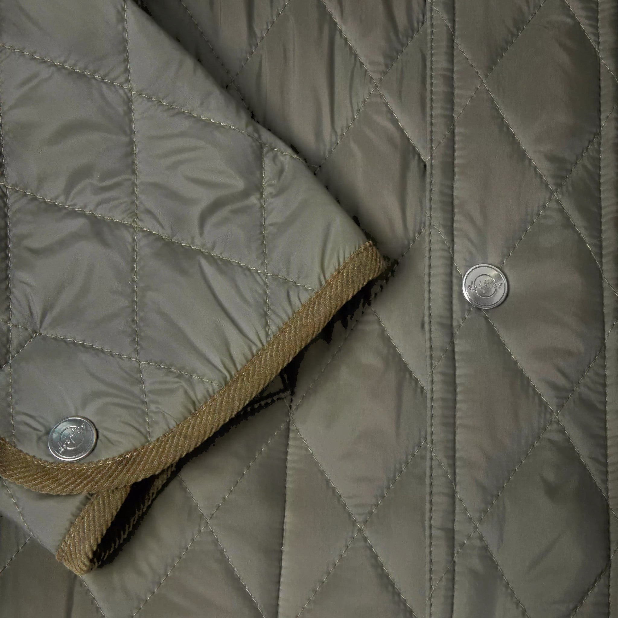 DG's Drifter - Mens - Calder Casual Coat - Dark Green - Wildvine Clothing, Spalding, Lincolnshire