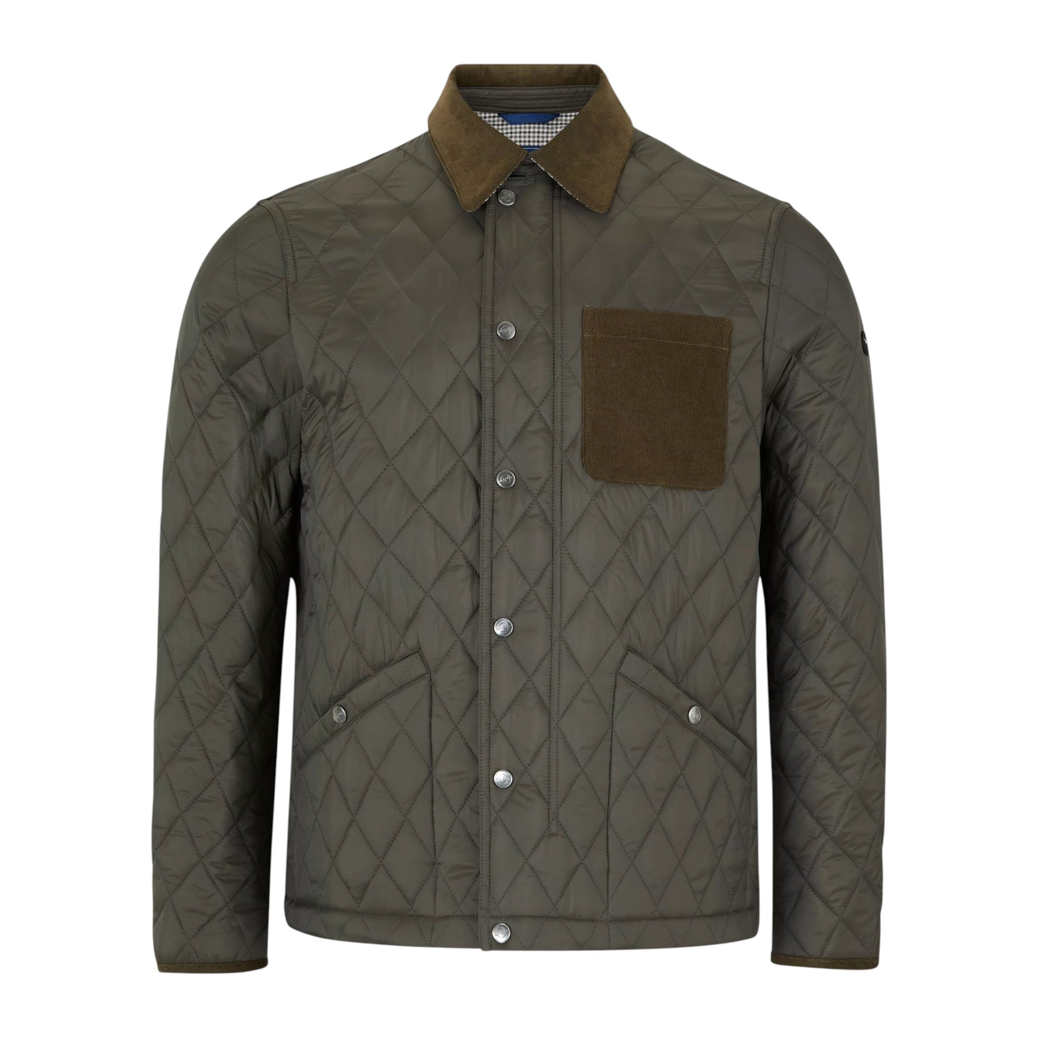 DG's Drifter - Mens - Calder Casual Coat - Dark Green - Wildvine Clothing, Spalding, Lincolnshire
