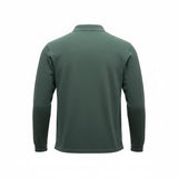 Fynch-Hatton - Mens Knitwear - Polo Longsleeve, Premium Cotton - Dark Ivy 737 - Wildvine Clothing, Spalding, Lincolnshire