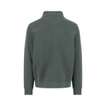 Fynch-Hatton - Mens Knitwear - Sweat Troyer-Zip - Dark Ivy - Wildvine Clothing, Spalding, Lincolnshire