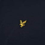 Lyle & Scott - Mens Check Panelled Polo Shirt - Dark Navy SP2470V Z271 - Wildvine Clothing, Spalding, Lincolnshire