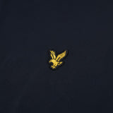 Lyle & Scott - Mens Check Panelled Polo Shirt - Dark Navy SP2470V Z271 - Wildvine Clothing, Spalding, Lincolnshire