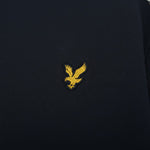 Lyle & Scott - Mens Check Panelled Crewneck Sweatshirt - Dark Navy ML2597V Z271 - Wildvine Clothing, Spalding, Lincolnshire