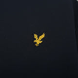 Lyle & Scott - Mens Check Panelled Crewneck Sweatshirt - Dark Navy ML2597V Z271 - Wildvine Clothing, Spalding, Lincolnshire