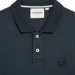 Lyle & Scott - Mens Interlock Polo Shirt - Carbon X898 - Wildvine Clothing, Spalding, Lincolnshire