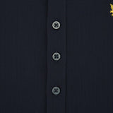 Lyle & Scott - Mens Pique Jersey Shirt - Dark Navy - LW2407V ZZ271 - Wildvine Clothing, Spalding, Lincolnshire