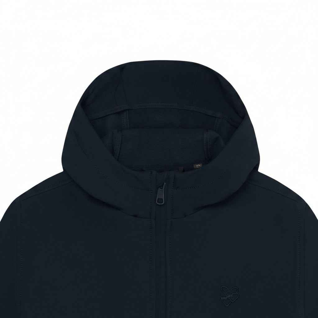 Lyel & Scott - Mens Tonal Fleece Back Softshell - Dark Navy Z271 - Wildvine Clothing, Spalding, Lincolnshire