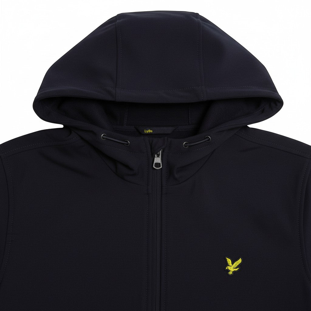 Lyle & Scott - Mens - Mesh Back Lined Softshell Jacket - Z271 Dark Navy - Wildvine Clothing, Spalding, Lincolnshire