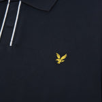 Lyle & Scott - Mens Placket Tipped Polo Shirt - Dark Navy - SP2409V Z271 - Wildvine Clothing, Spalding, Lincolnshire