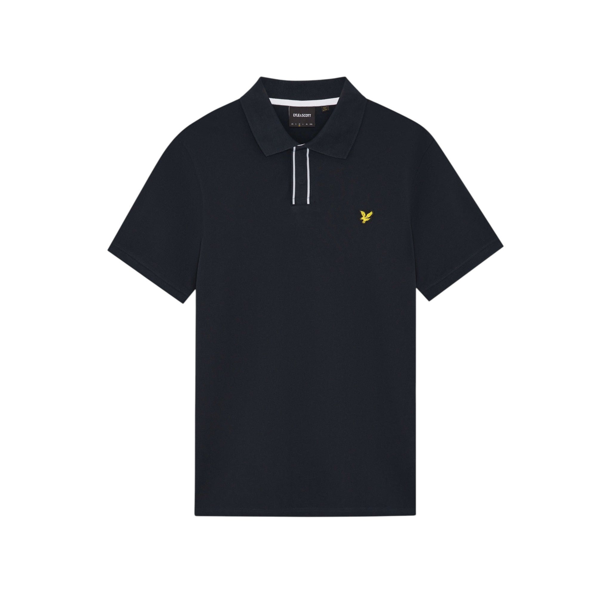 Lyle & Scott - Mens Placket Tipped Polo Shirt - Dark Navy - SP2409V Z271 - Wildvine Clothing, Spalding, Lincolnshire