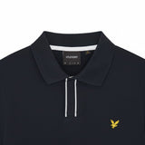 Lyle & Scott - Mens Placket Tipped Polo Shirt - Dark Navy - SP2409V Z271 - Wildvine Clothing, Spalding, Lincolnshire