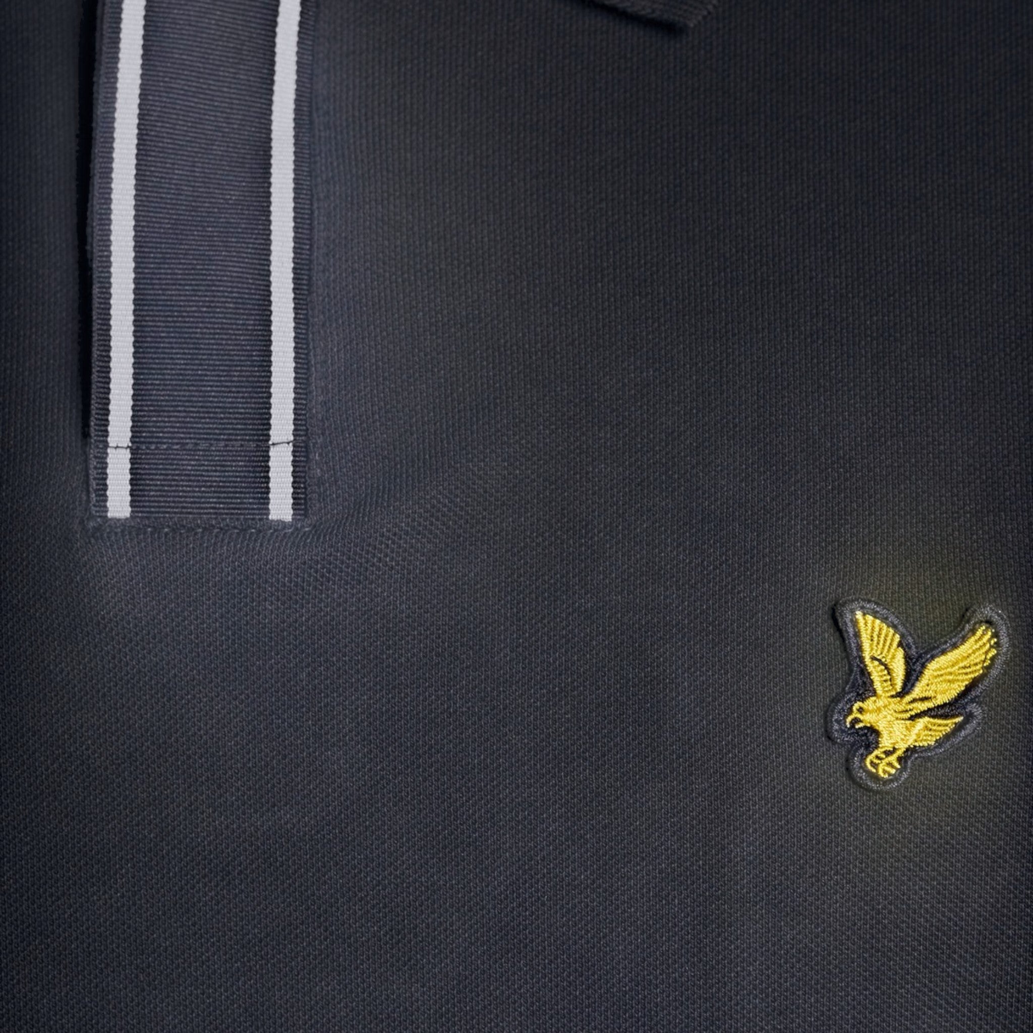 Lyle & Scott - Mens Placket Tipped Polo Shirt - Dark Navy - SP2409V Z271 - Wildvine Clothing, Spalding, Lincolnshire