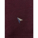 DG's Drifter Mens - Half Zip Sweatshirt - Dark Red - 355221-68 - Wildvine Clothing, Spalding, Lincolnshire