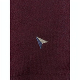 DG's Drifter Mens - Half Zip Sweatshirt - Dark Red - 355221-68 - Wildvine Clothing, Spalding, Lincolnshire