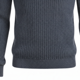 Jackdaw - Mens Theodore 1/4 Zip Jumper - Denim - Wildvine Clothing, Spalding, Lincolnshire