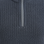 Jackdaw - Mens Theodore 1/4 Zip Jumper - Denim - Wildvine Clothing, Spalding, Lincolnshire