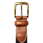 Dents - Mens Belt - Stretch Elastic Webbing Belt - Navy - Wildvine Clothing, Spalding, Lincolnshire