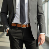 Dents - Mens Belt - Twist Reversible - Black/Tan Bovine Leather - Wildvine Clothing, Spalding, Lincolnshire