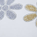 Wild Flower - Ladies - Side Tie Diamante Flower Corp Top - White - Wildvine Clothing, Spalding, Lincolnshire