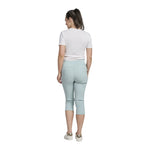 Pinnns - Ladies - Bengaline Crop Trousers With Pockets - Duck Egg - 226C - Wildvine Clothing, Spalding, Lincolnshire