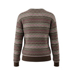 Alice Collins - Kirsten Fairisle Pullover - Chocolate Chip - 037A011 - Wildvine Clothing, Spalding, Lincolnshire