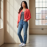 Alice Collins - Daphne Cardigan - Fiesta - Wildvine Clothing, Spalding, Lincolnshire