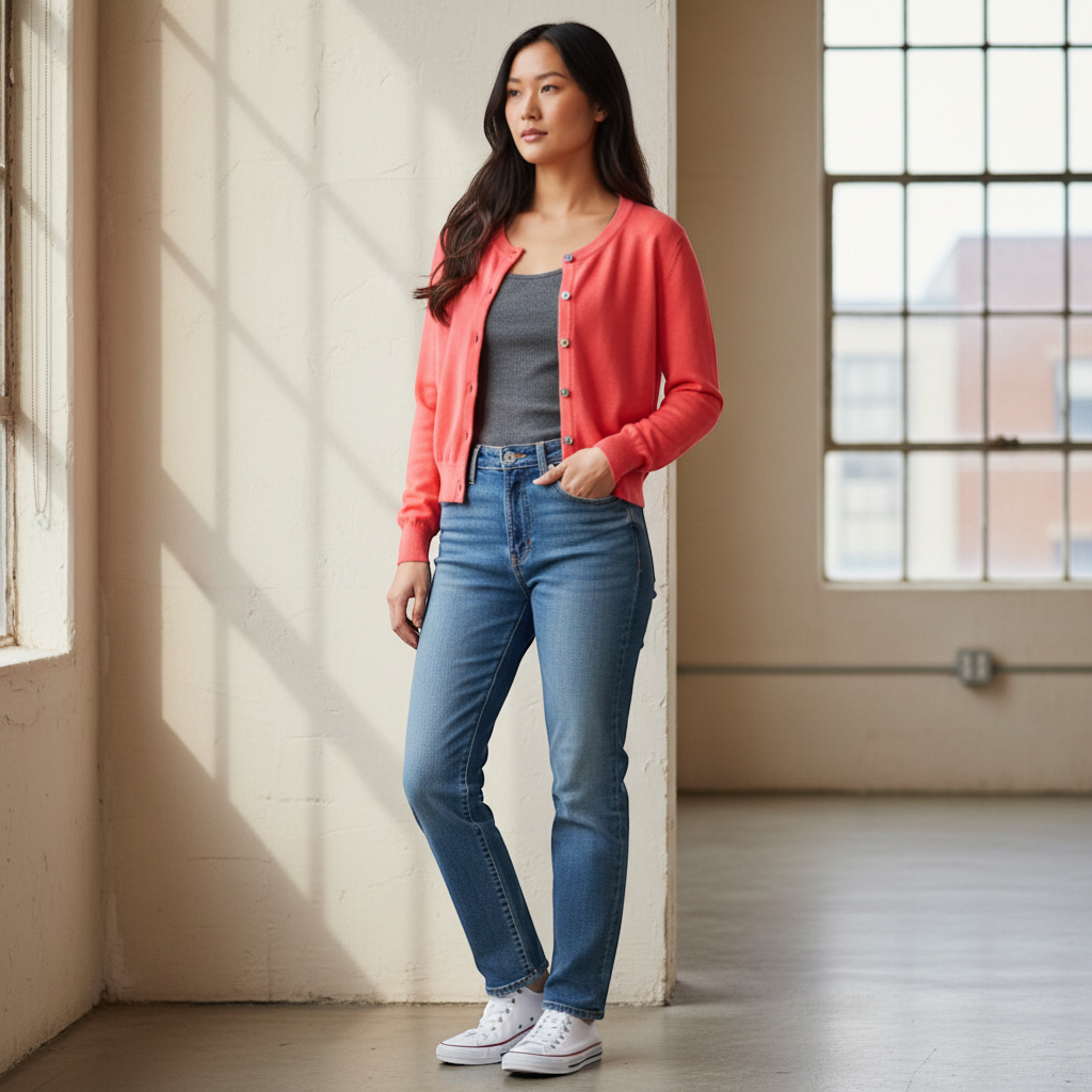 Alice Collins - Daphne Cardigan - Fiesta - Wildvine Clothing, Spalding, Lincolnshire