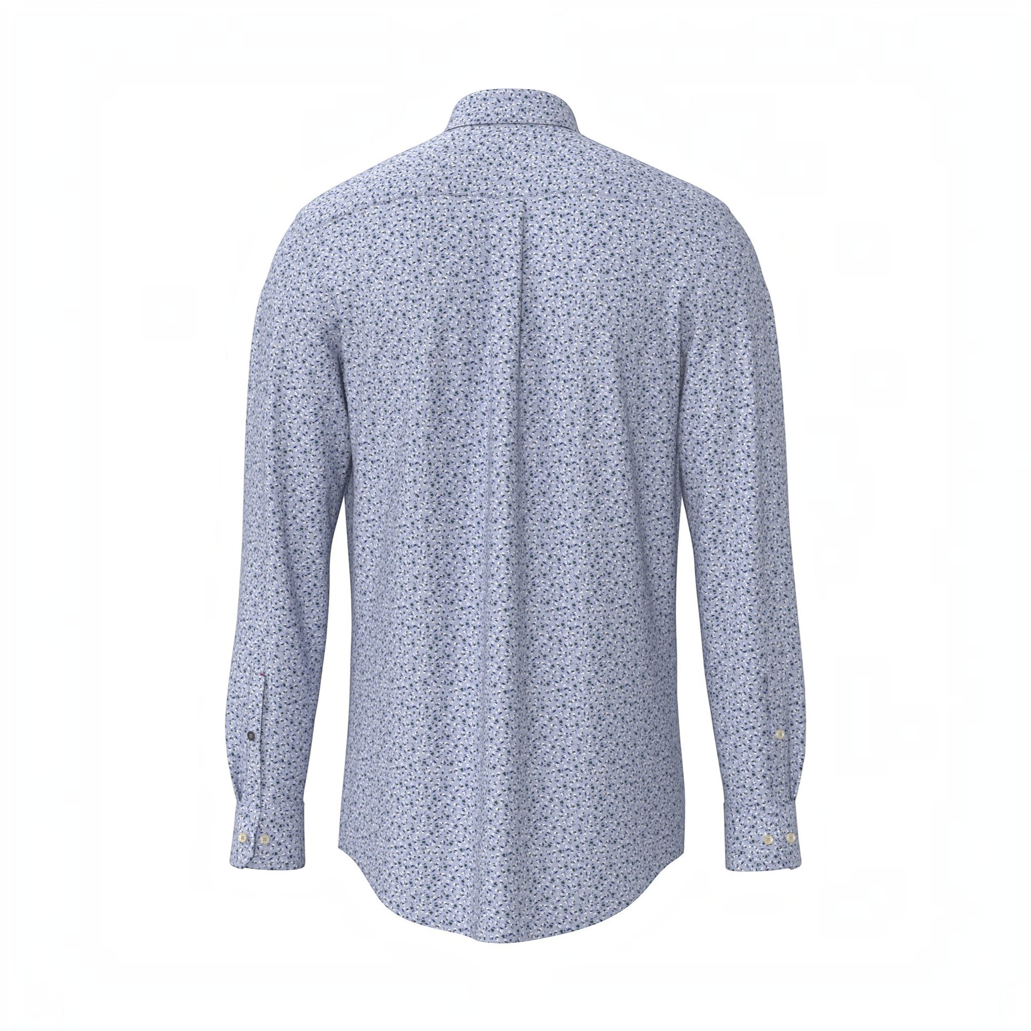 Fynch-Hatton - Mens Superfine Cotton Shirt - New Breeze - 16078580 653 - Wildvine Clothing, Spalding, Lincolnshire