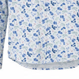 Fynch-Hatton - Mens Shirt - Premium Print - Crystal Blue 604 - Wildvine Clothing, Spalding, Lincolnshire