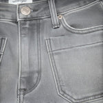 Wrangler Womens Jeans – Flare Frosted Fronts - Flare / Mid Rise - Charcoal - Wildvine Clothing, Spalding, Lincolnshire