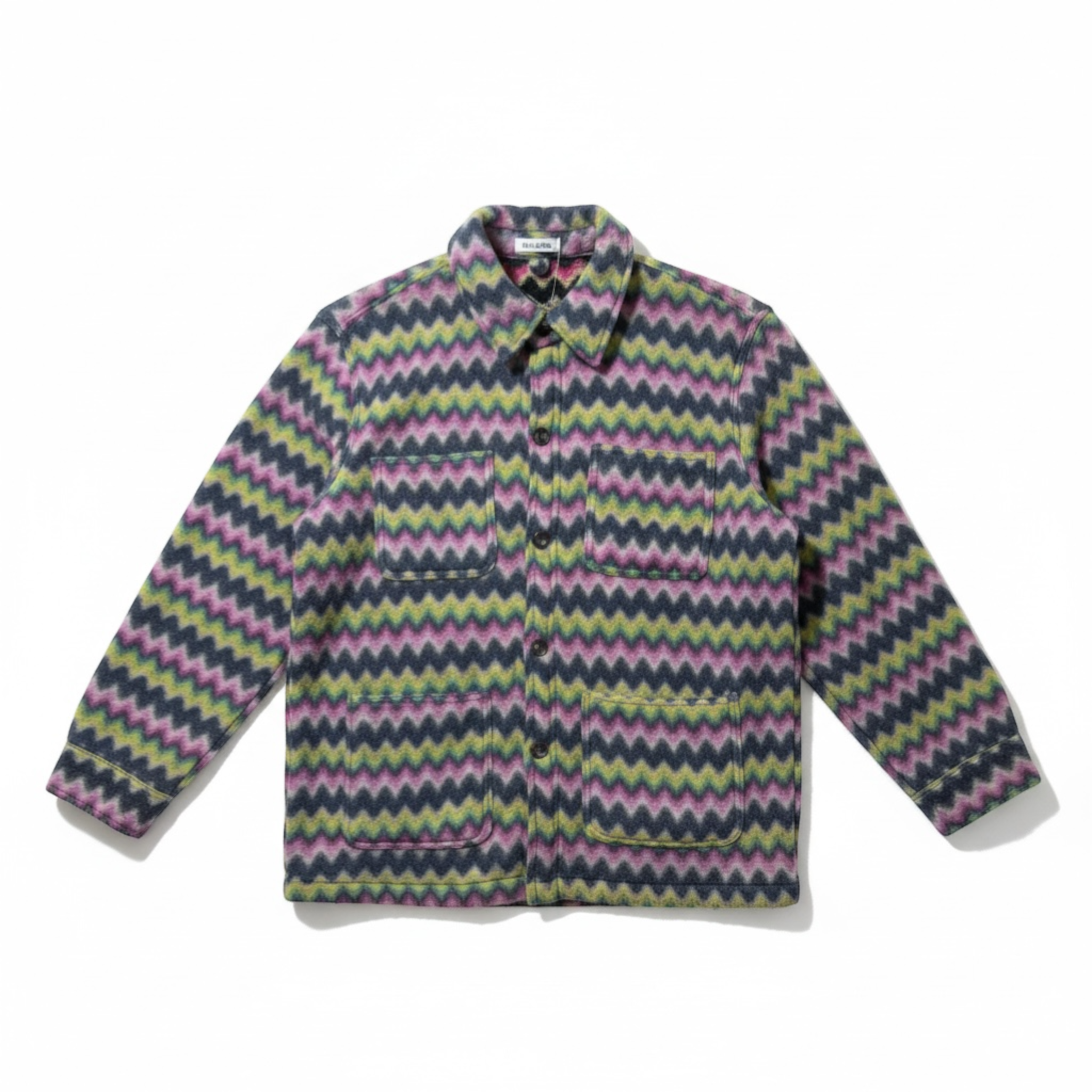 Alice Collins - Ladies Elle Fleece Coverall Jacket - Fuchsia Aztec - Wildvine Clothing, Spalding, Lincolnshire