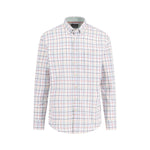 Fynch-Hatton - Mens Shirt - Colorful Combi Check - Berry 415 - Wildvine Clothing, Spalding, Lincolnshire