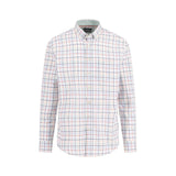Fynch-Hatton - Mens Shirt - Colorful Combi Check - Berry 415 - Wildvine Clothing, Spalding, Lincolnshire