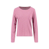 Fynch-Hatton - Ladies Jersey - Long Sleeve Stripe - Berry Rose 492 - Wildvine Clothing, Spalding, Lincolnshire