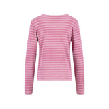 Fynch-Hatton - Ladies Jersey - Long Sleeve Stripe - Berry Rose 492 - Wildvine Clothing, Spalding, Lincolnshire