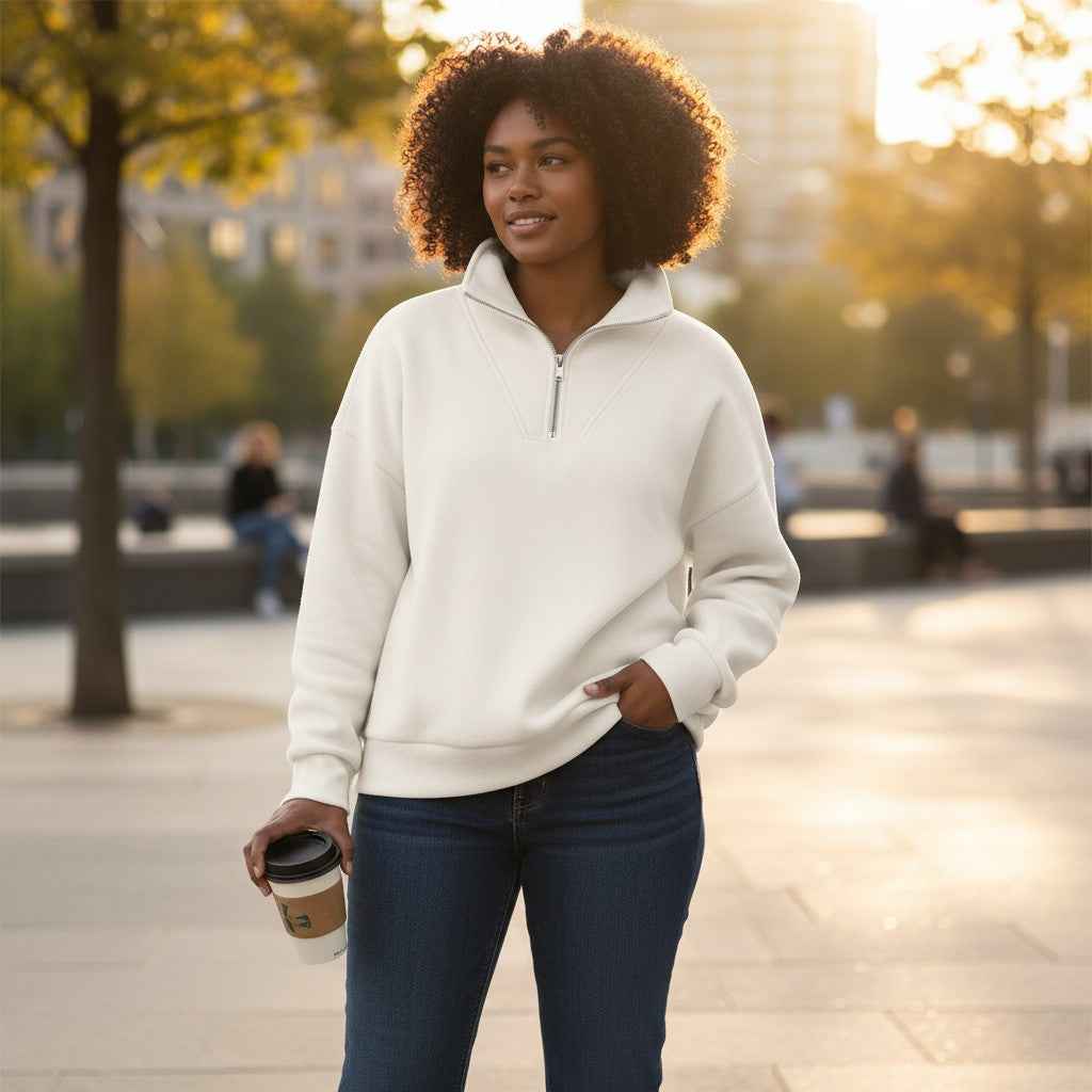 Fynch-Hatton - Ladies Sweater - Cozi Touch - Milk 122 - Wildvine Clothing, Spalding, Lincolnshire