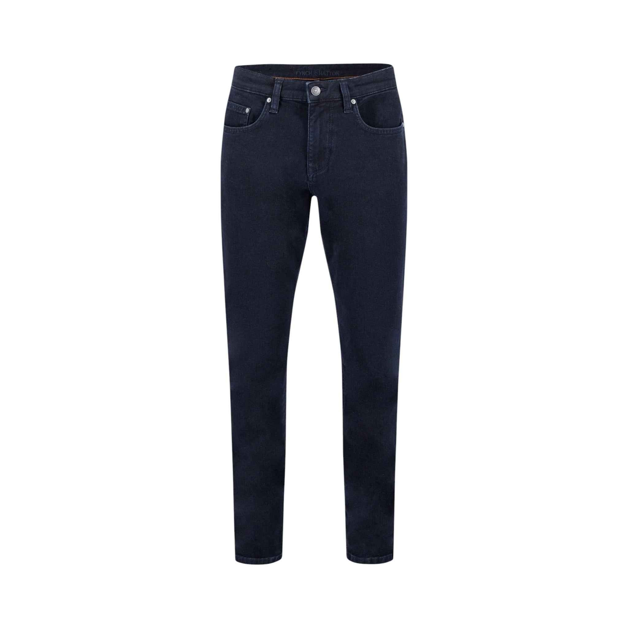 Fynch-Hatton - Mens Jeans - Regular Fit - Dark Blue Denim - Wildvine Clothing, Spalding, Lincolnshire