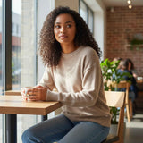 Fynch-Hatton - Ladies Pullover - O-Neck Merrino Wool - Milk 122 - Wildvine Clothing, Spalding, Lincolnshire