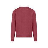 Fynch-Hatton - Mens Knitwear - O-Neck, Superfine - Berry - Wildvine Clothing, Spalding, Lincolnshire