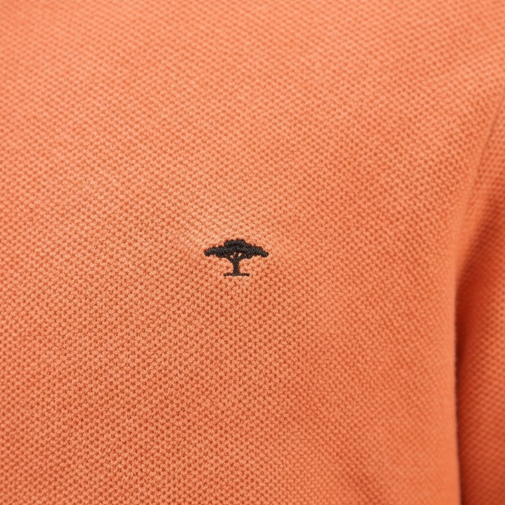 Fynch-Hatton - Mens Knitwear - O-Neck, Superfine - Peach - Wildvine Clothing, Spalding, Lincolnshire