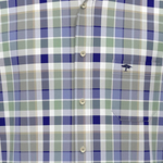 Fynch-Hatton - Mens Shirt - Multicolor Washed Oxford - Crystal Blue 604 - Wildvine Clothing, Spalding, Lincolnshire