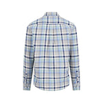 Fynch-Hatton - Mens Shirt - Multicolor Washed Oxford - Crystal Blue 604 - Wildvine Clothing, Spalding, Lincolnshire