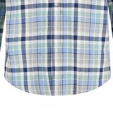 Fynch-Hatton - Mens Shirt - Multicolor Washed Oxford - Crystal Blue 604 - Wildvine Clothing, Spalding, Lincolnshire
