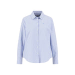 Fynch-Hatton - Ladies Blouse - CL Oxford Stripe - Azur Blue 642 - Wildvine Clothing, Spalding, Lincolnshire