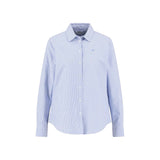 Fynch-Hatton - Ladies Blouse - CL Oxford Stripe - Azur Blue 642 - Wildvine Clothing, Spalding, Lincolnshire
